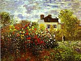 Monet's Garden at Argentueil